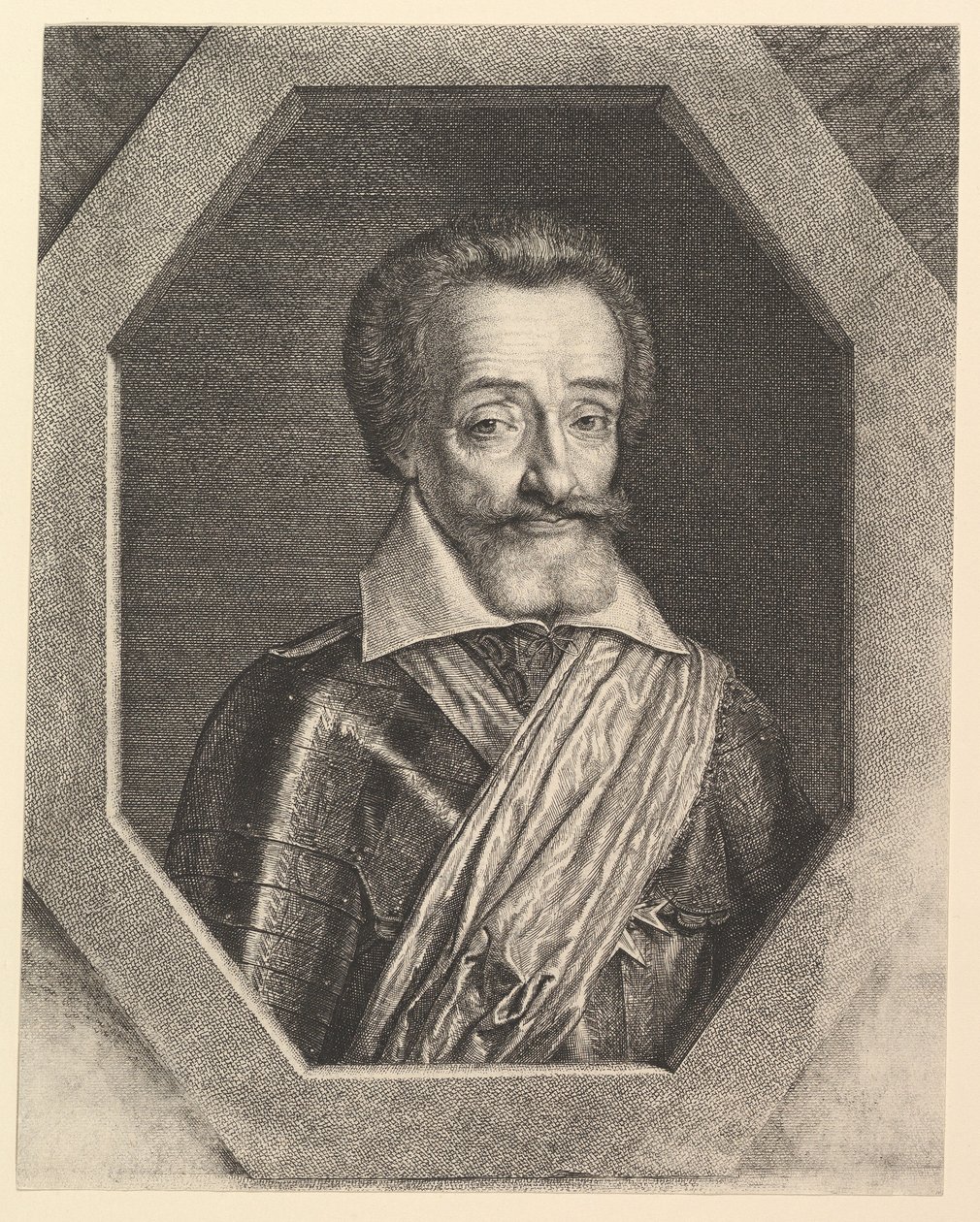 Henri IV, koning van Frankrijk door Jean Morin
