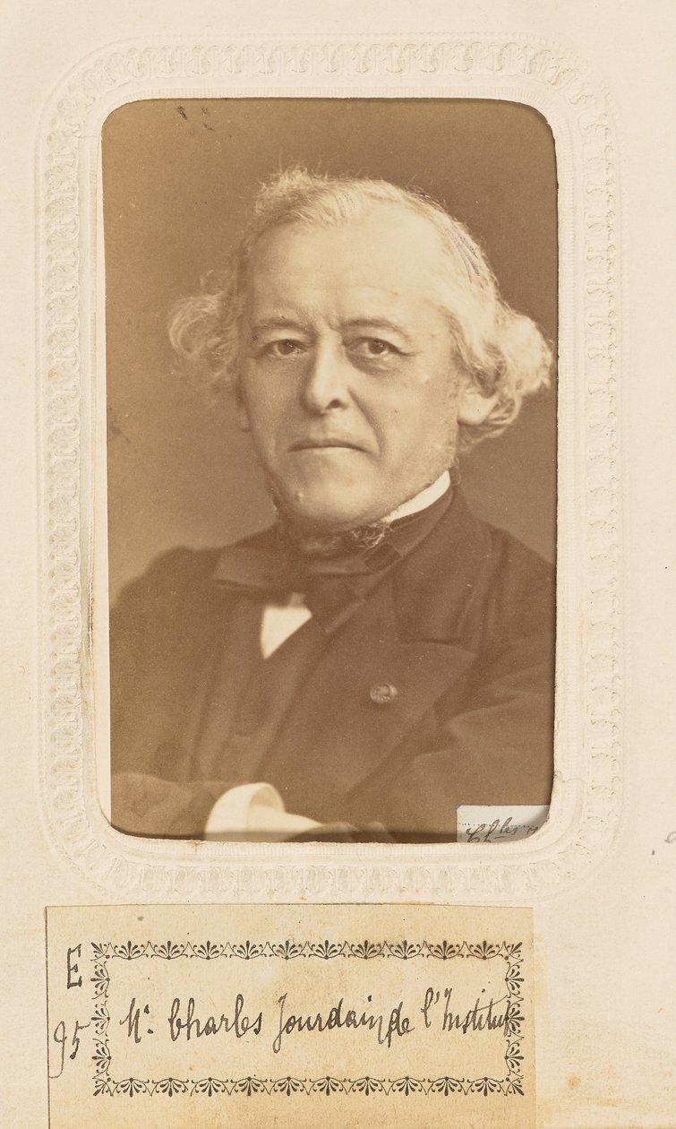 Charles Jourdain, van het Institut door Jean Nicolas Truchelut