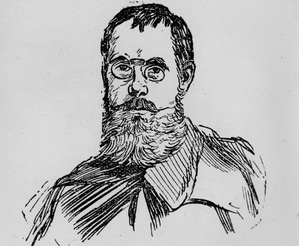 Charles Peguy (gravure) door Jean Pierre (after) Laurens