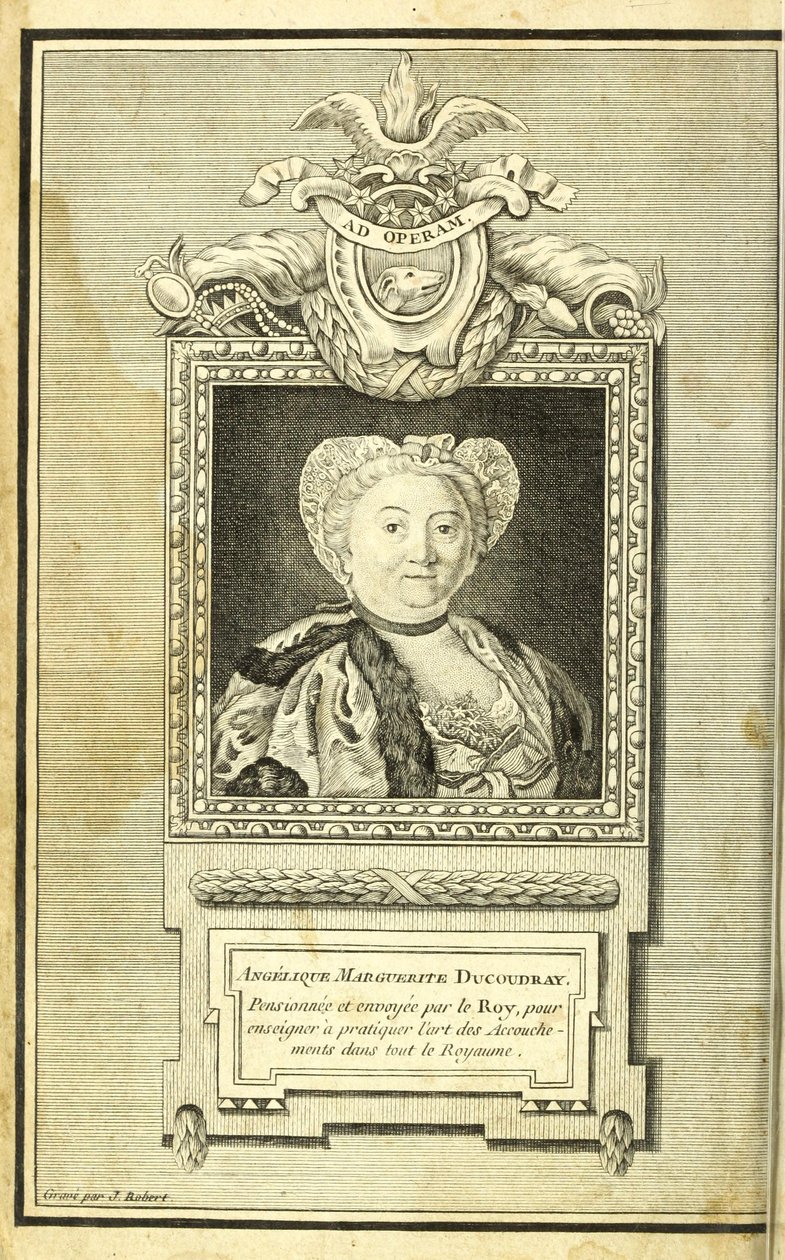 Angélique de Coudray door Jean Robert