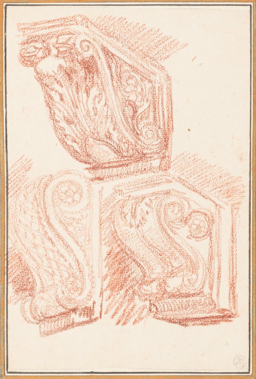 Studie van Kraagstenen door Jean Robert Ango
