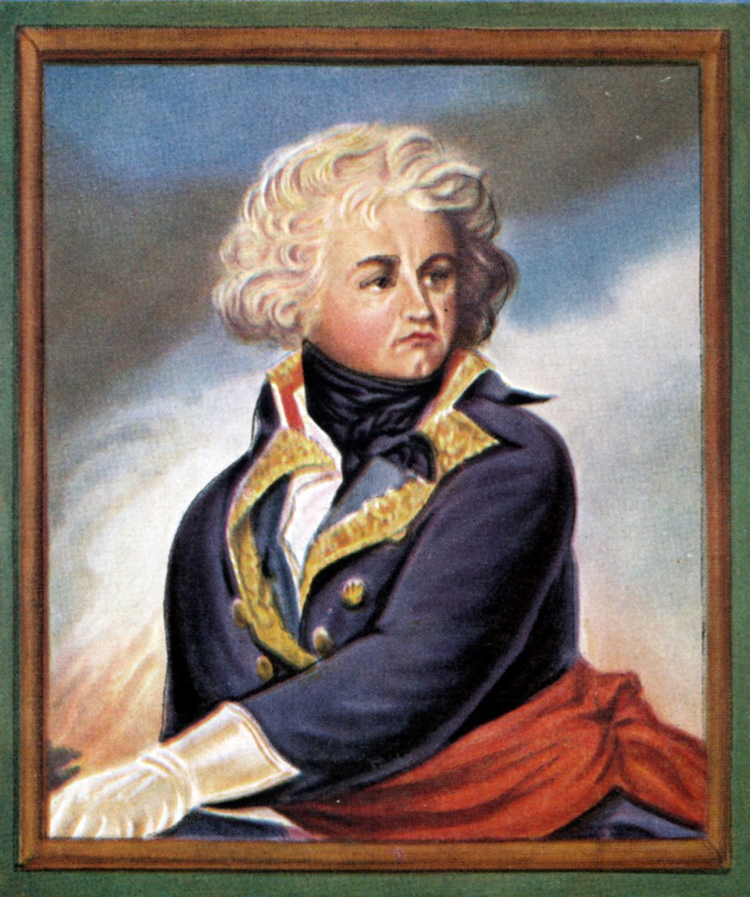 Jean Baptiste Kléber Portret door Jean Urbain after Guerin
