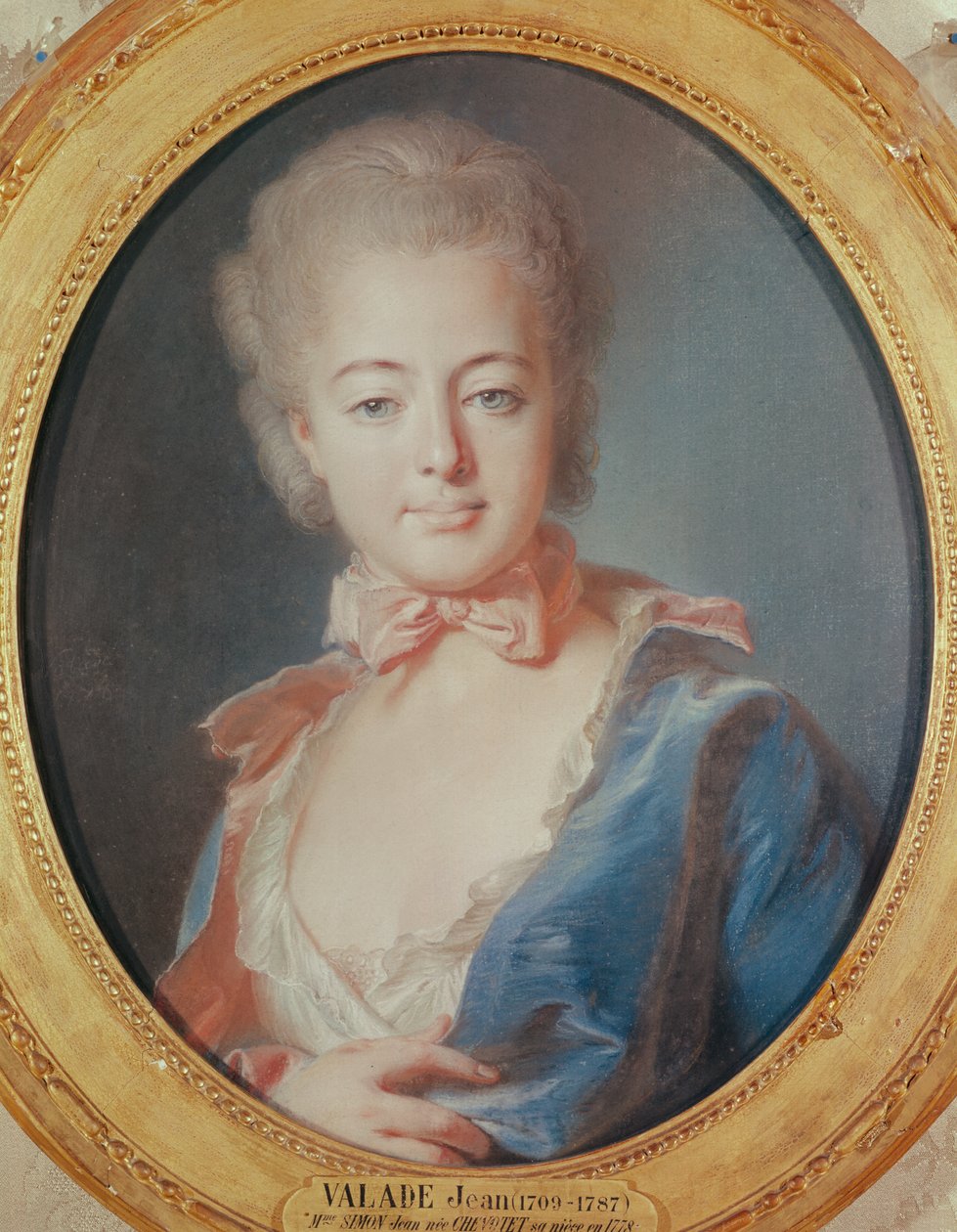 Marie Simon, 1788 door Jean Valade