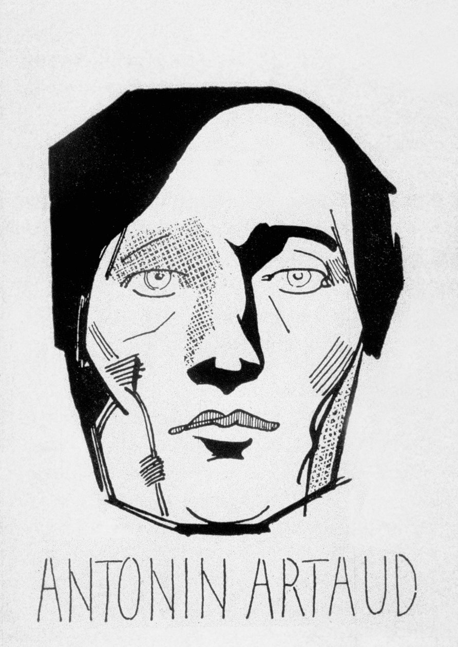 Antonin Artaud door Jean de Bosschere