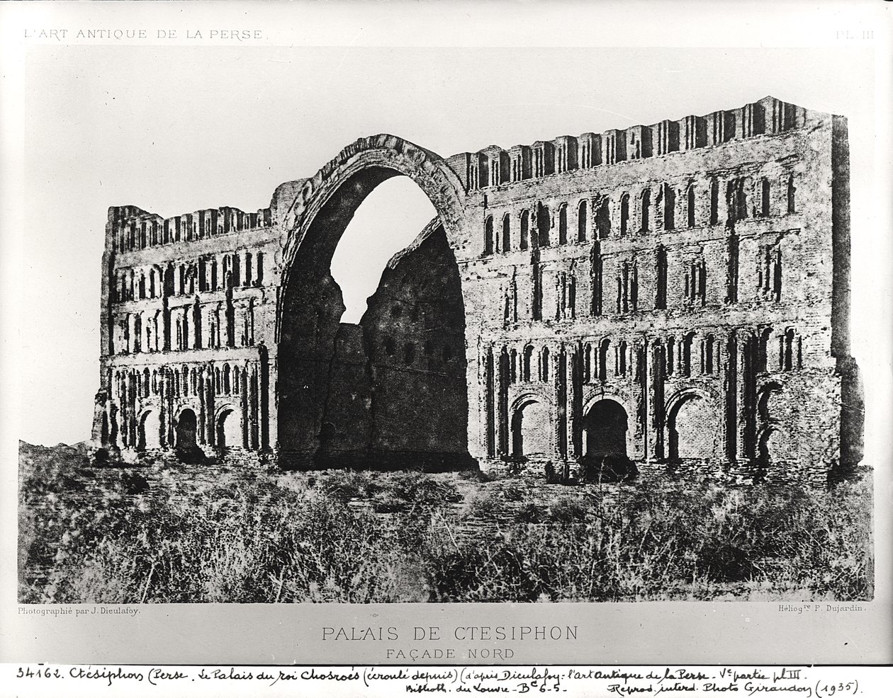 Het paleis van Ctesiphon, uit 