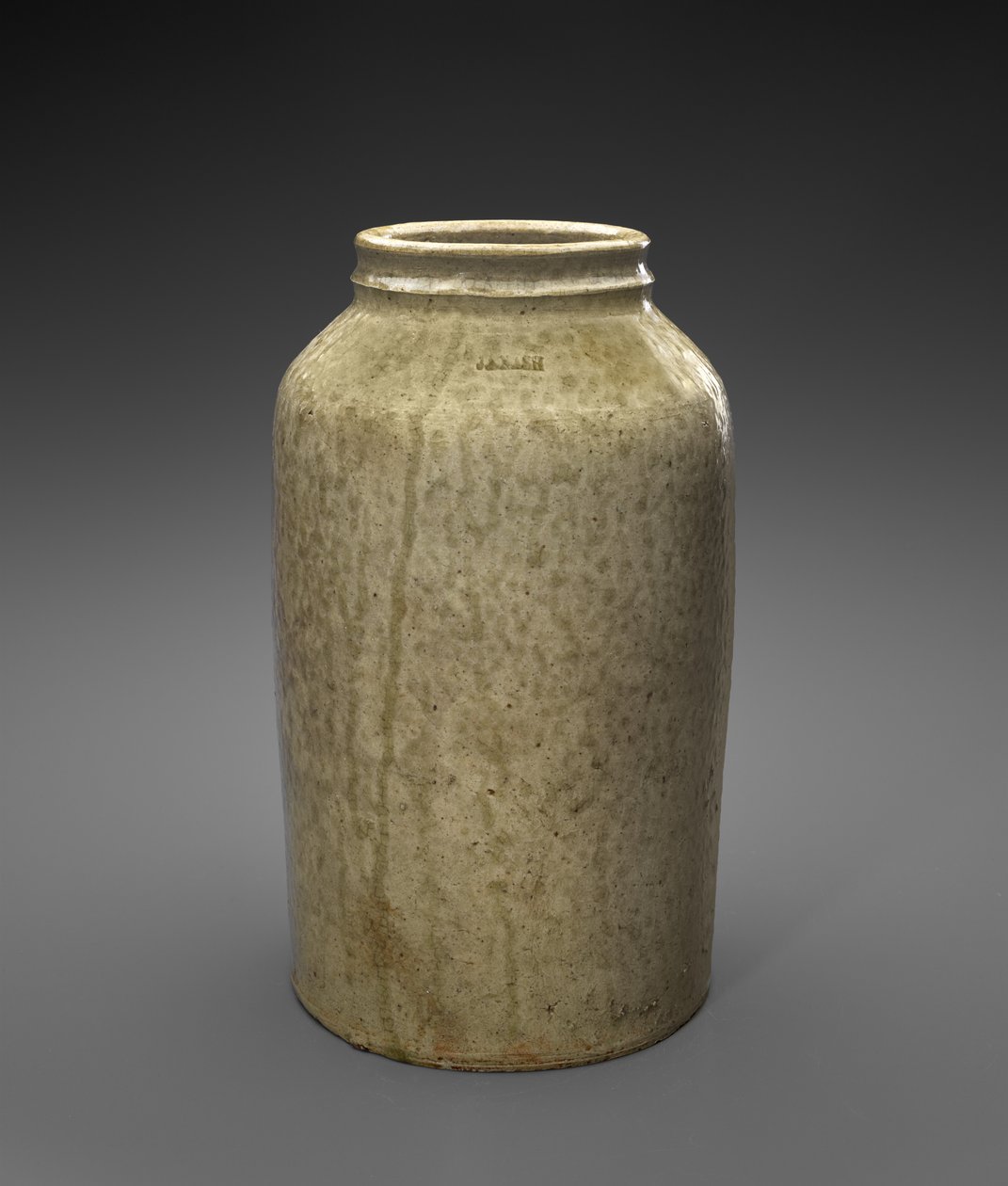 Pot, ca. 1850-1860 door Jefferson S. Nash Pottery