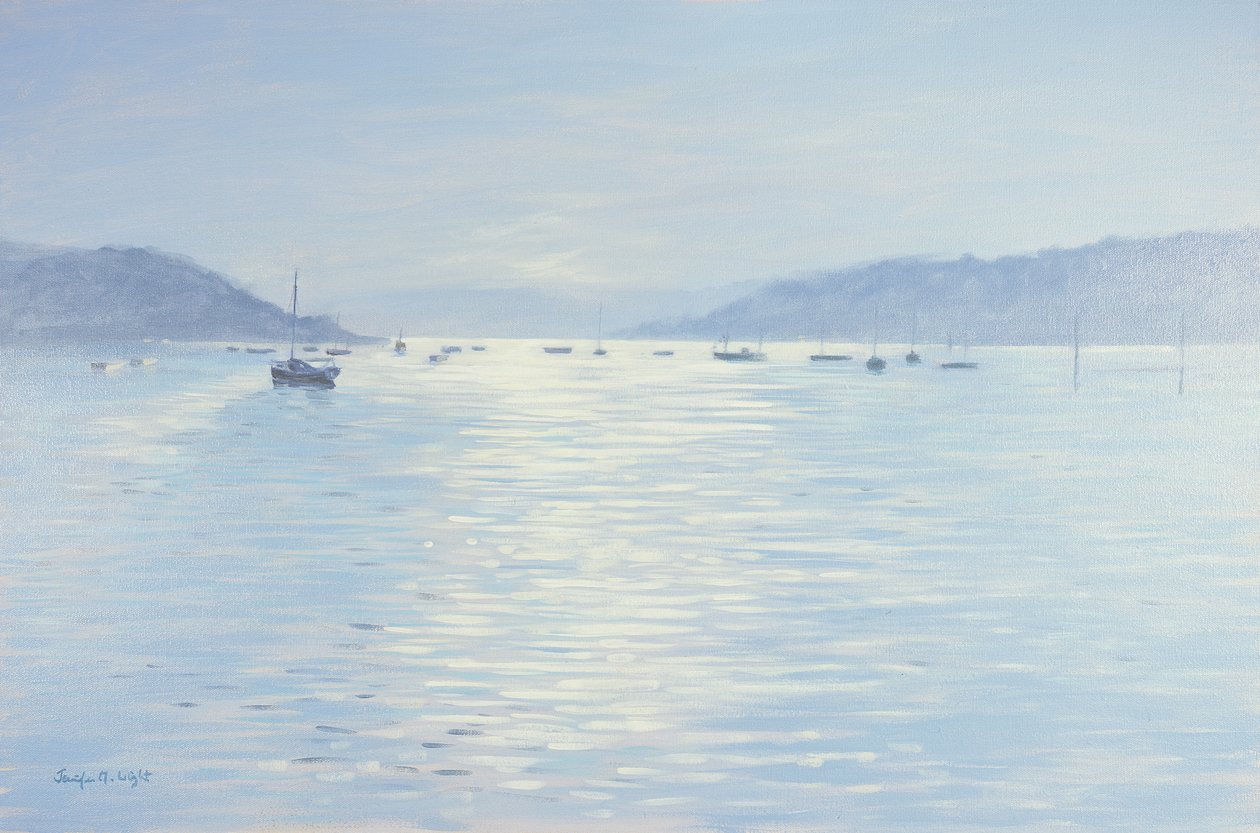 Salcombe Pool van Licht, 1998 door Jennifer Wright