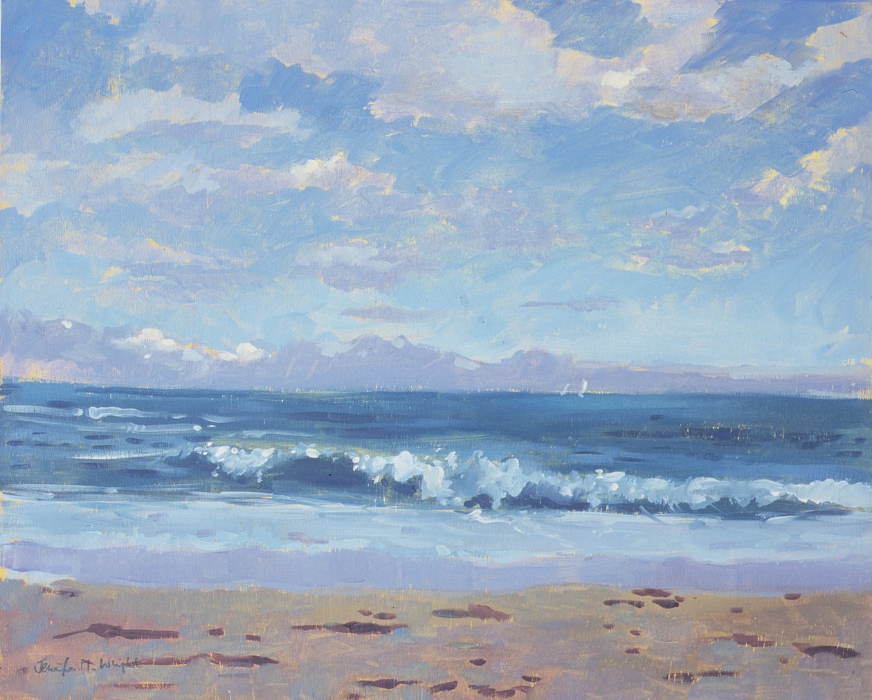 Thurlestone Strand door Jennifer Wright