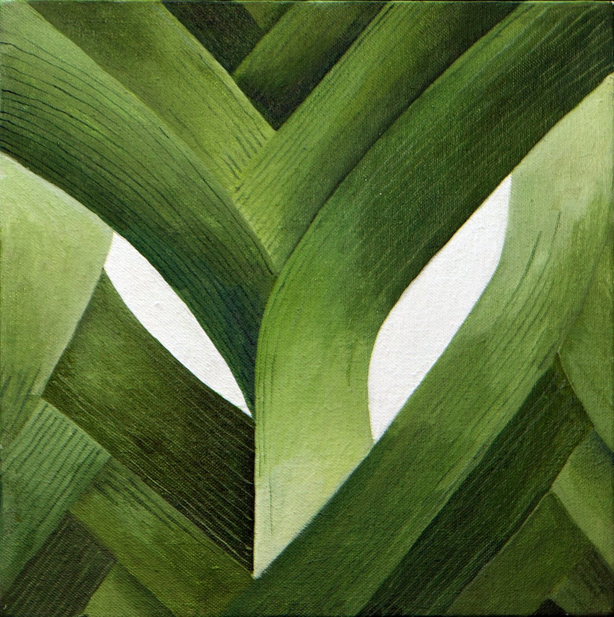Prei, 2013 (acryl op doek) door Jennifer Abbott