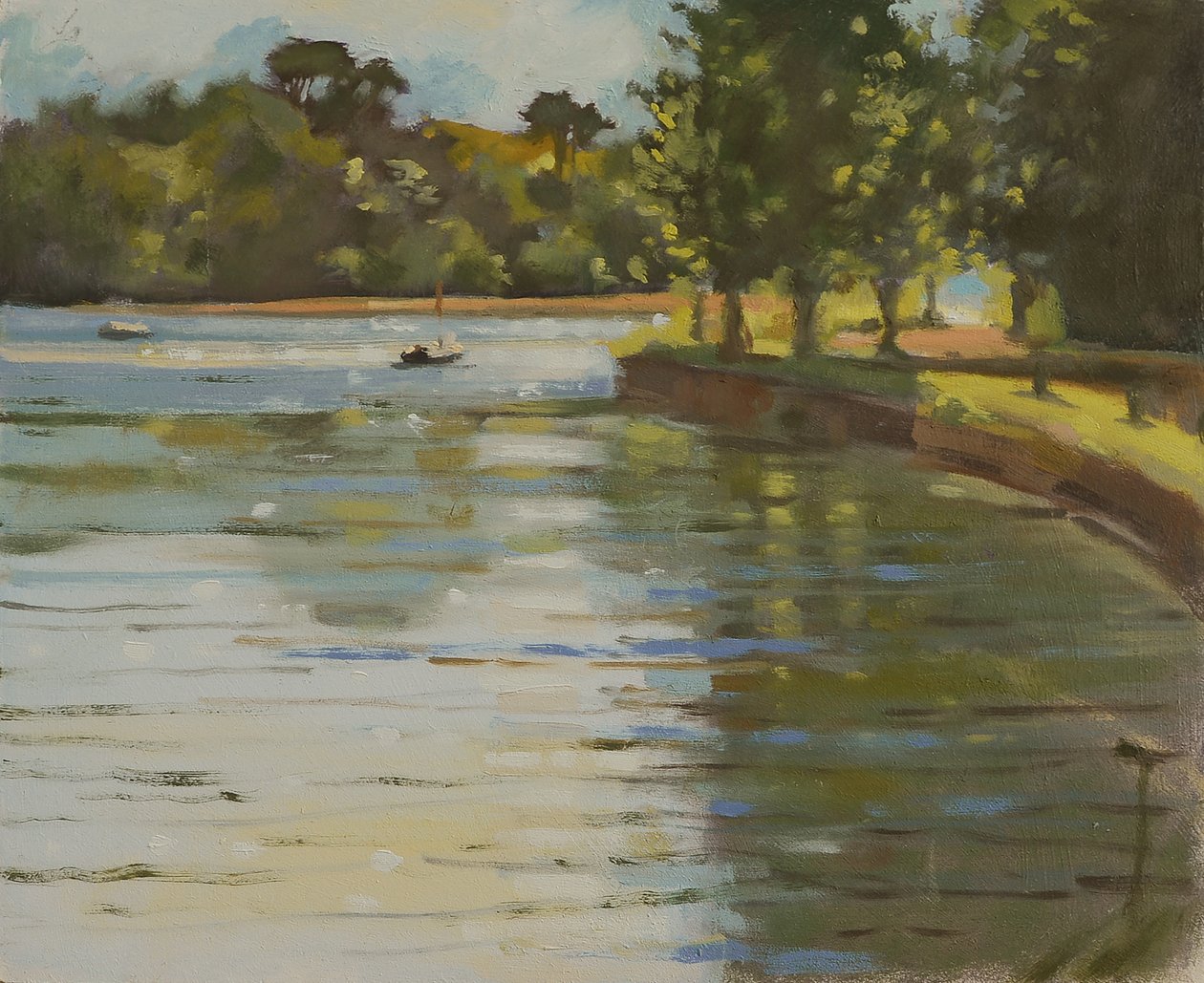 Salcombe Creek II door Jennifer Wright