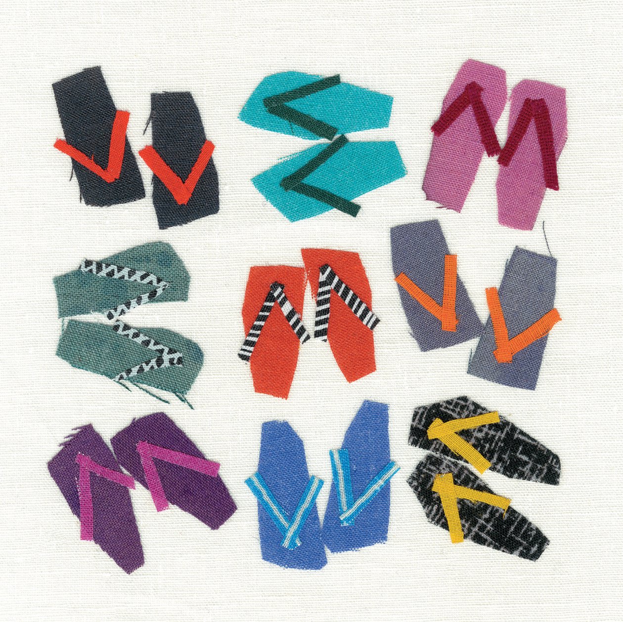 Teenslippers door Jenny Frean