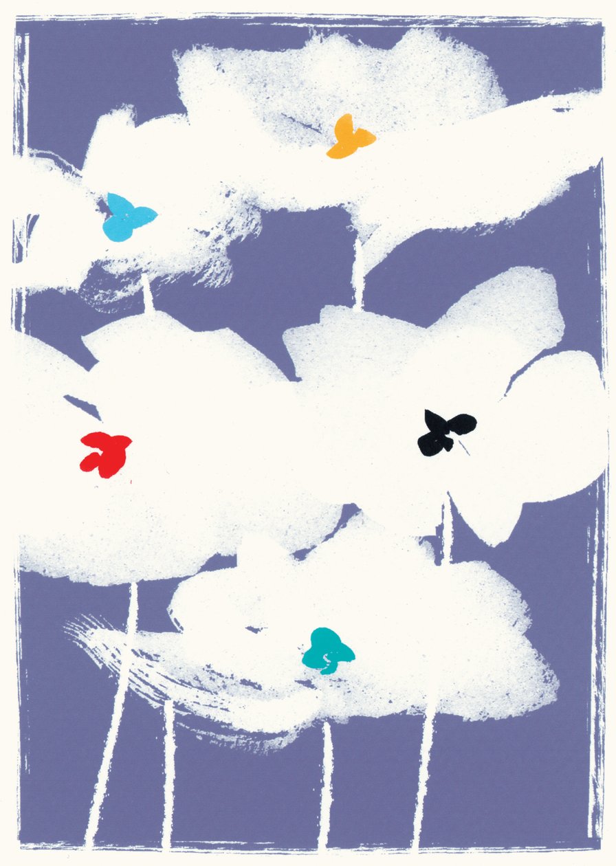 Witte Bloemen door Jenny Frean