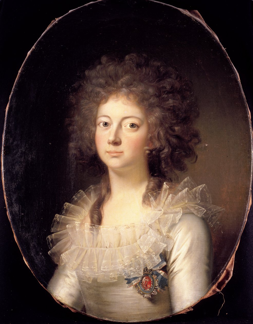 Portret van Marie van Hessen-Kassel (1767-1852) door Jens Juel