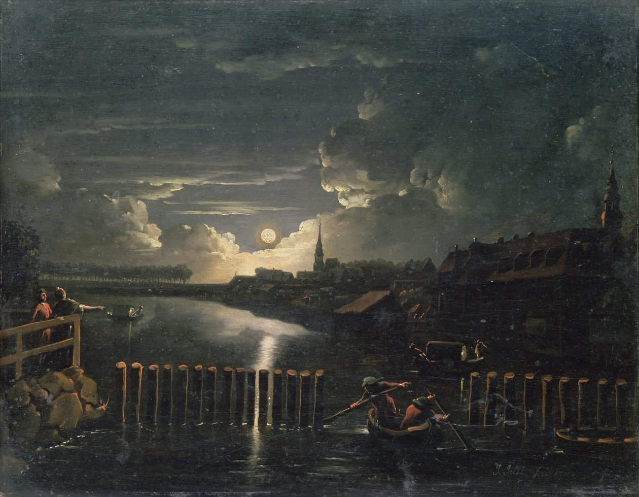 Binnenalster, 1764 door Jens Juel