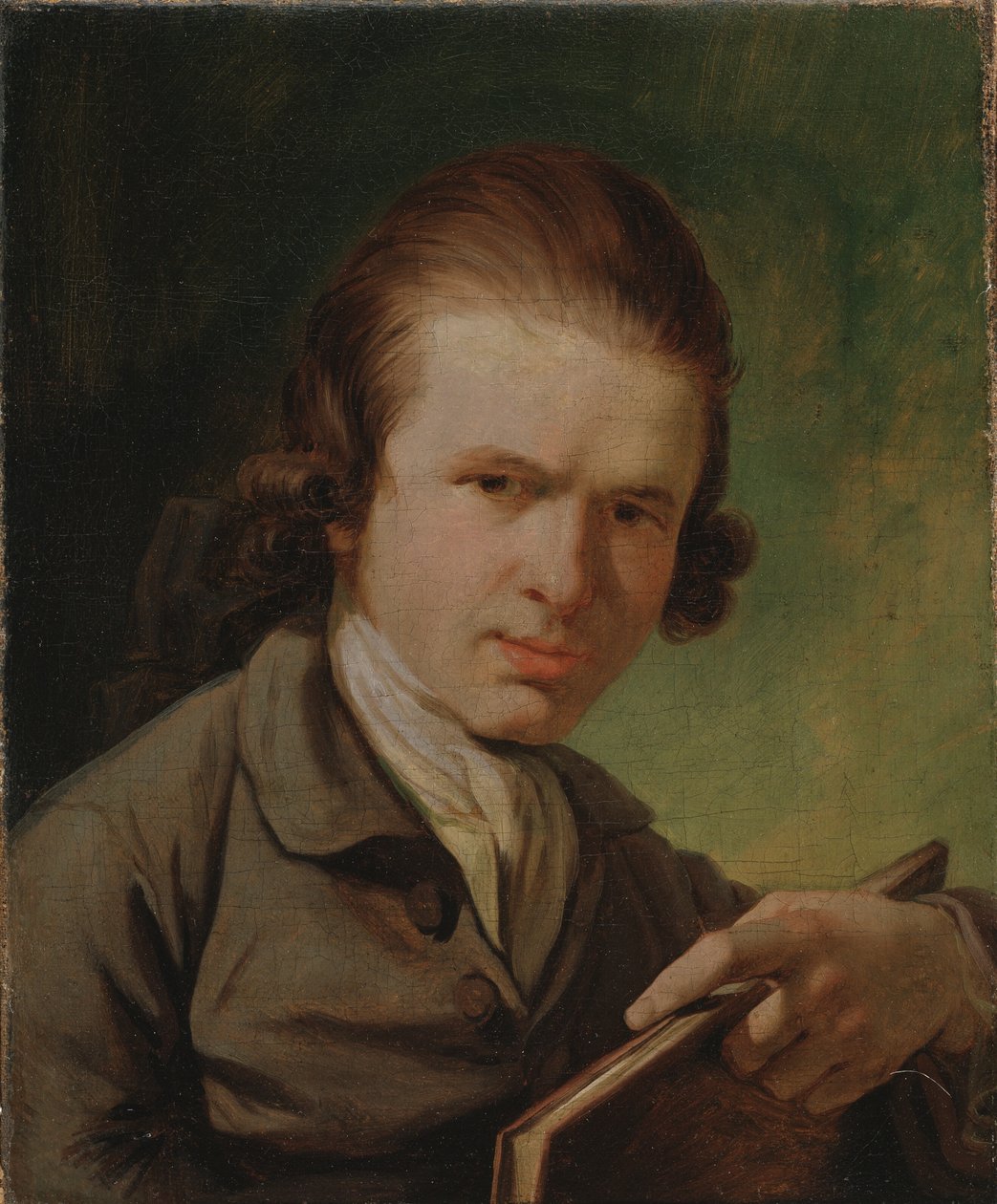 De kopergraveur J.F. Clemens door Jens Juel