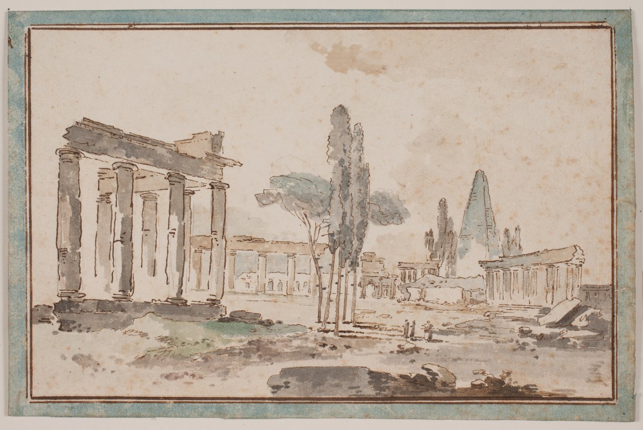 "Romeins" uitzicht door Jens Petersen Lund