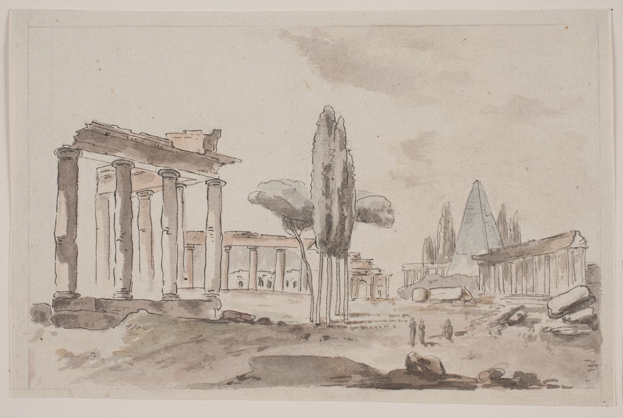 "Romeins" uitzicht door Jens Petersen Lund
