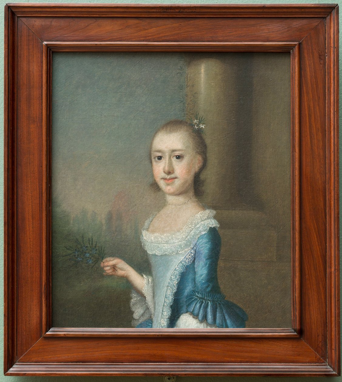 Portret van Amarinthia Elliott door Jeremiah Theus