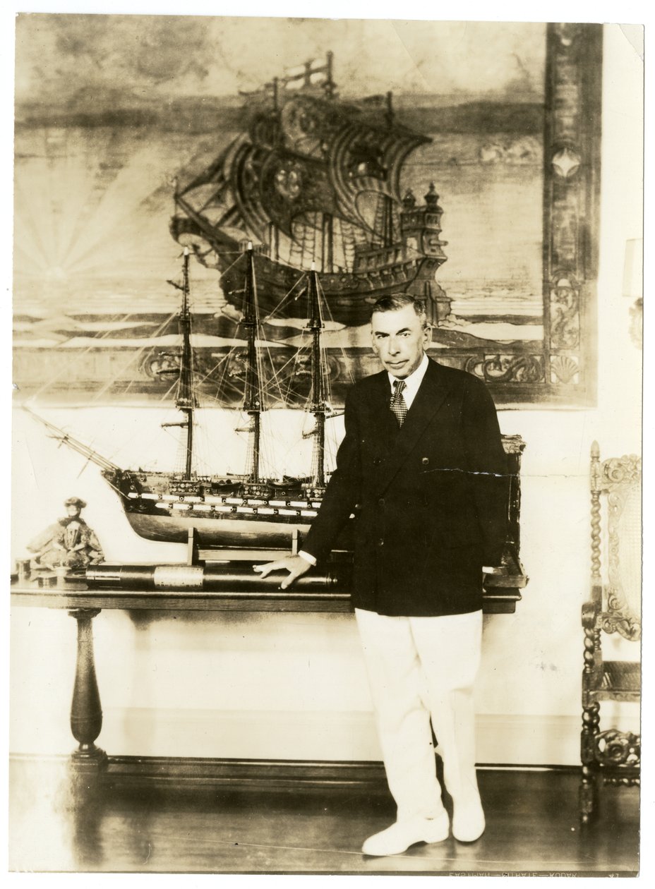 Booth Tarkington, c.1920-28 door Jessie Tarbox Beals