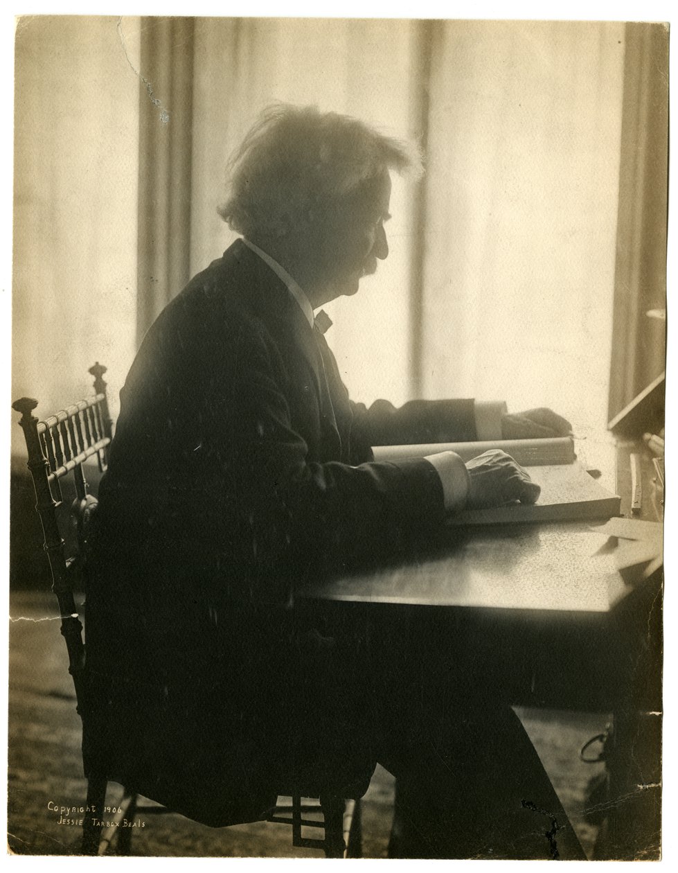 Mark Twain door Jessie Tarbox Beals