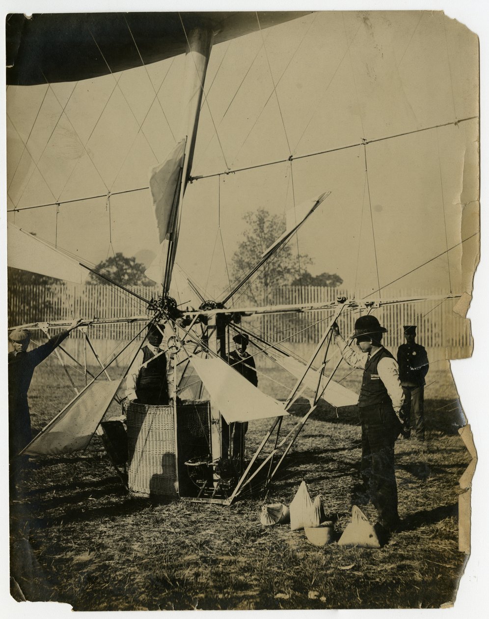 "Meteor" luchtschip door Jessie Tarbox Beals
