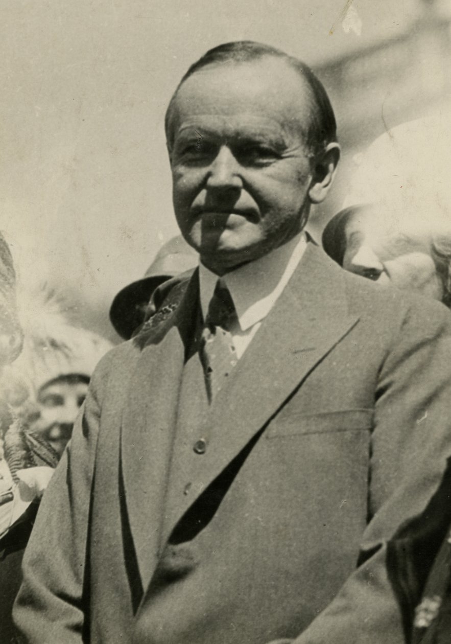 Pres Coolidge, 1924 door Jessie Tarbox Beals