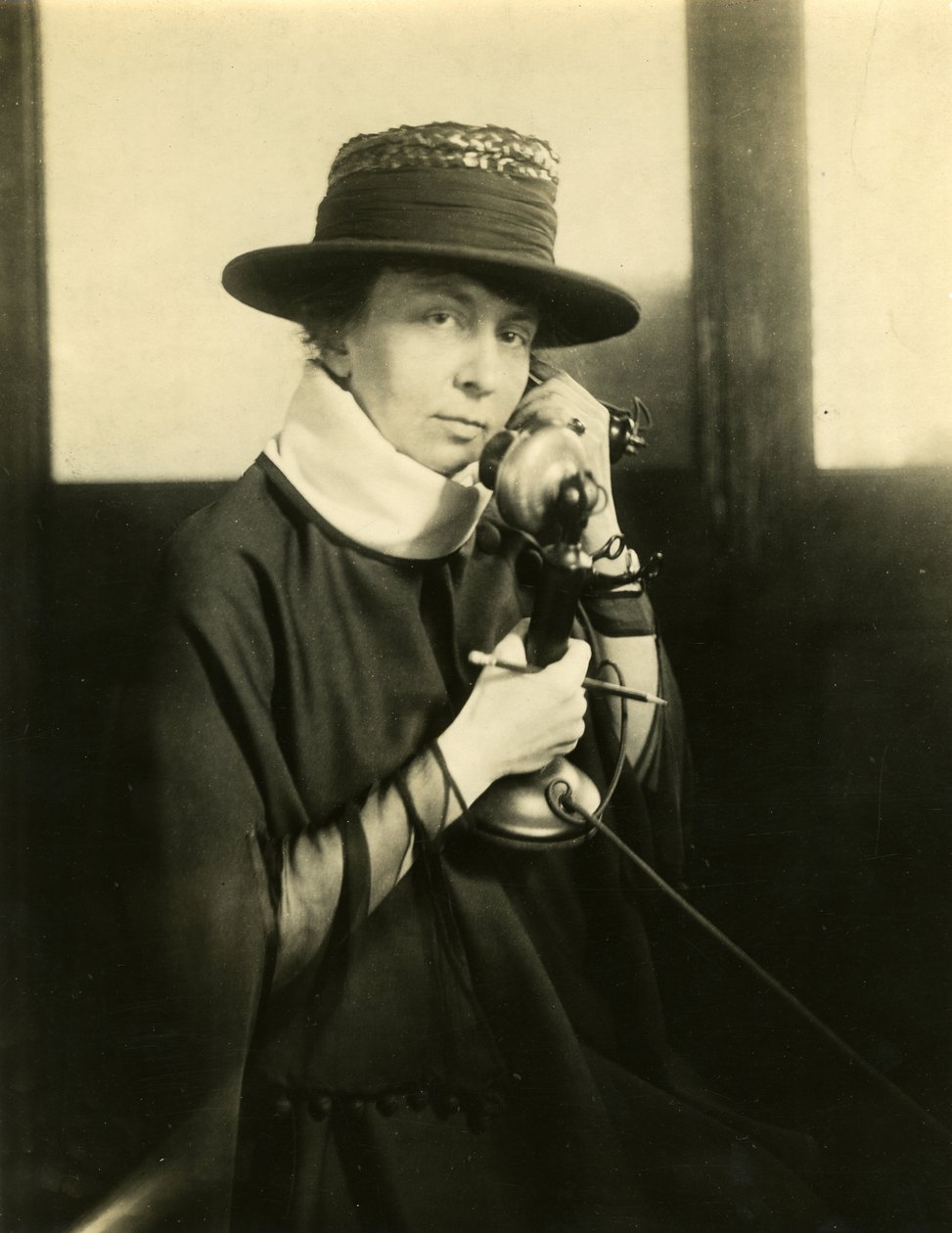 Rachel Crothers toneelschrijver, ca. 1905-18 door Jessie Tarbox Beals