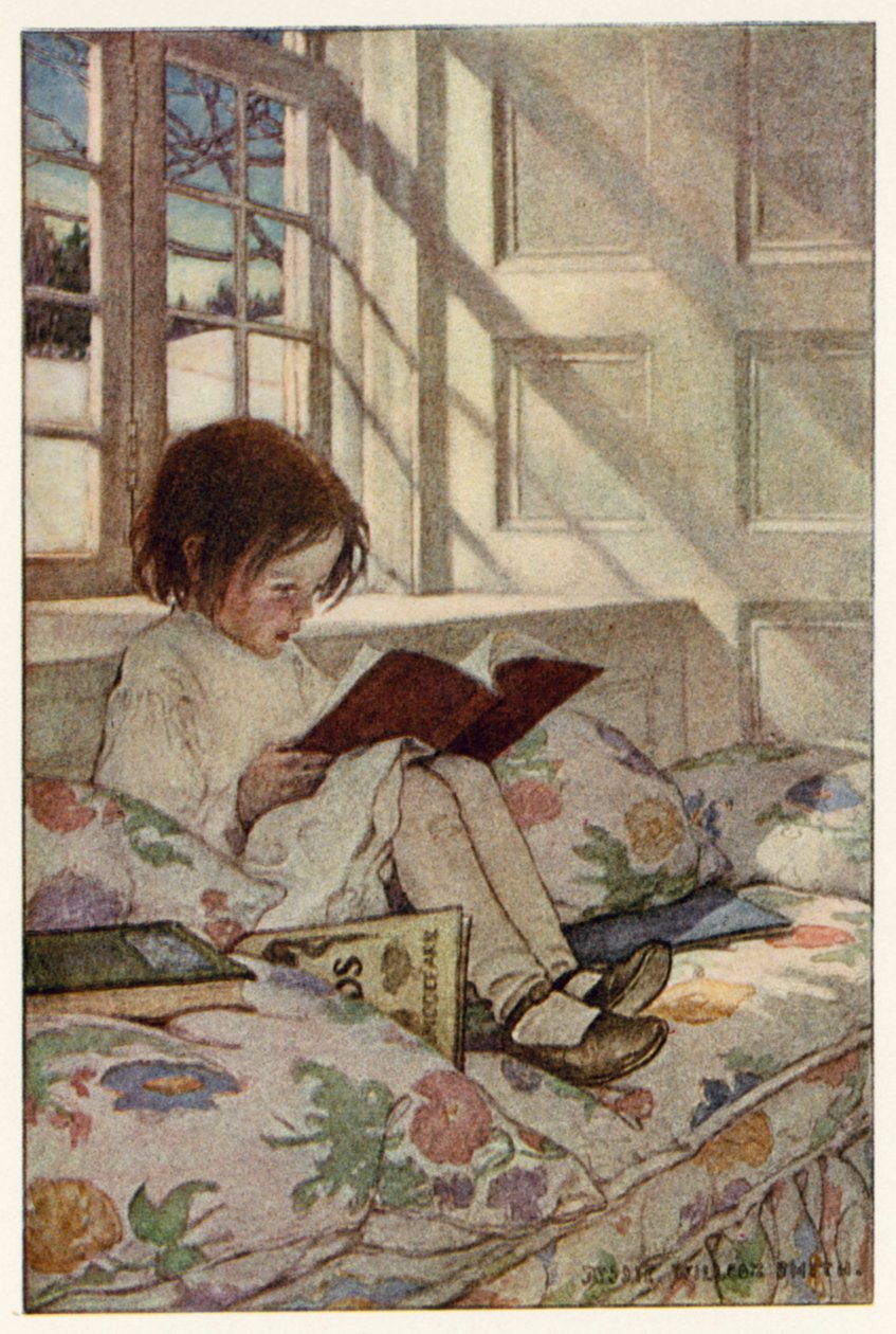 Prentenboeken in de Winter door Jessie Willcox Smith