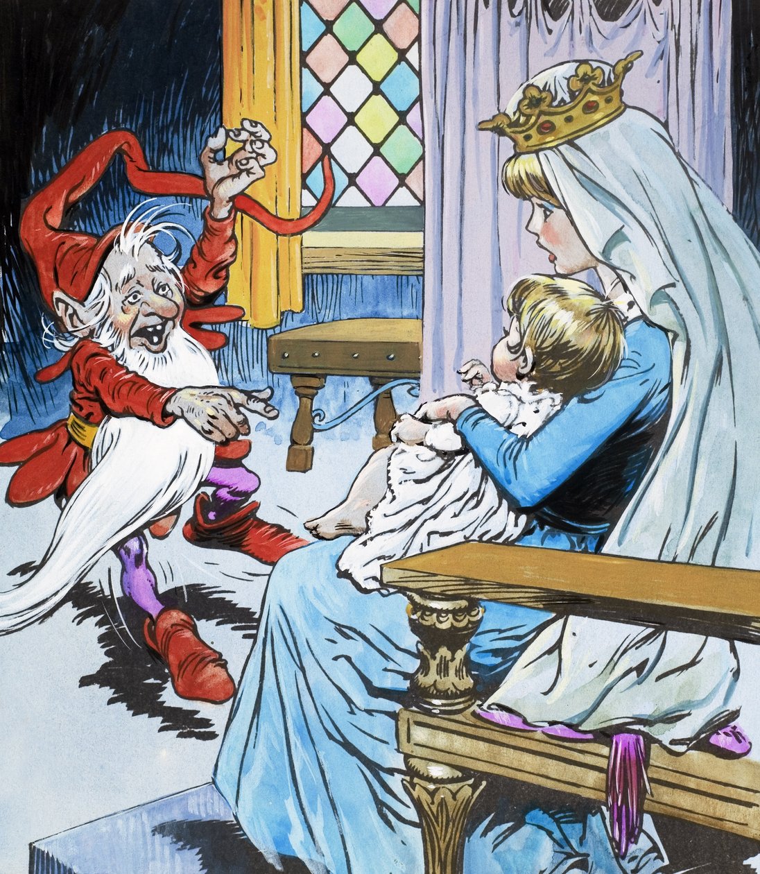 Repelsteeltje en de prinses door Jesus Blasco