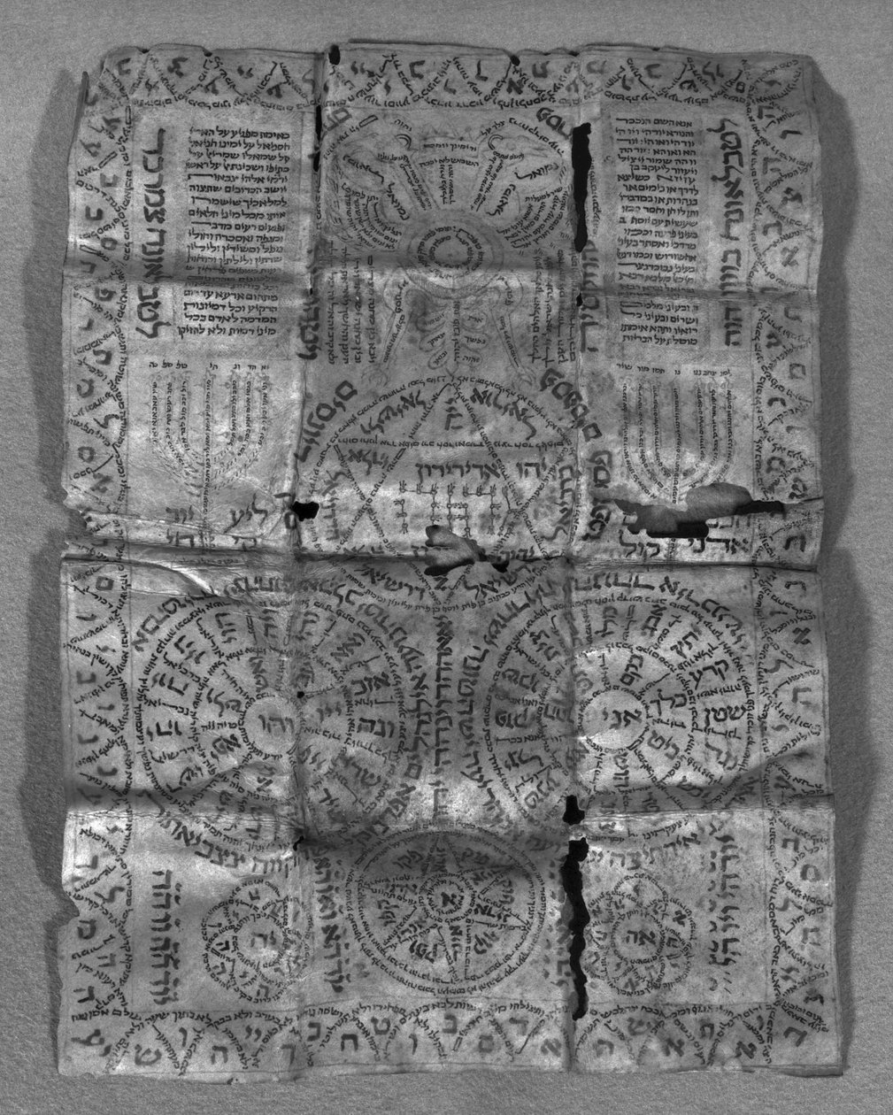 Kabbalistische amulet door Jewish School