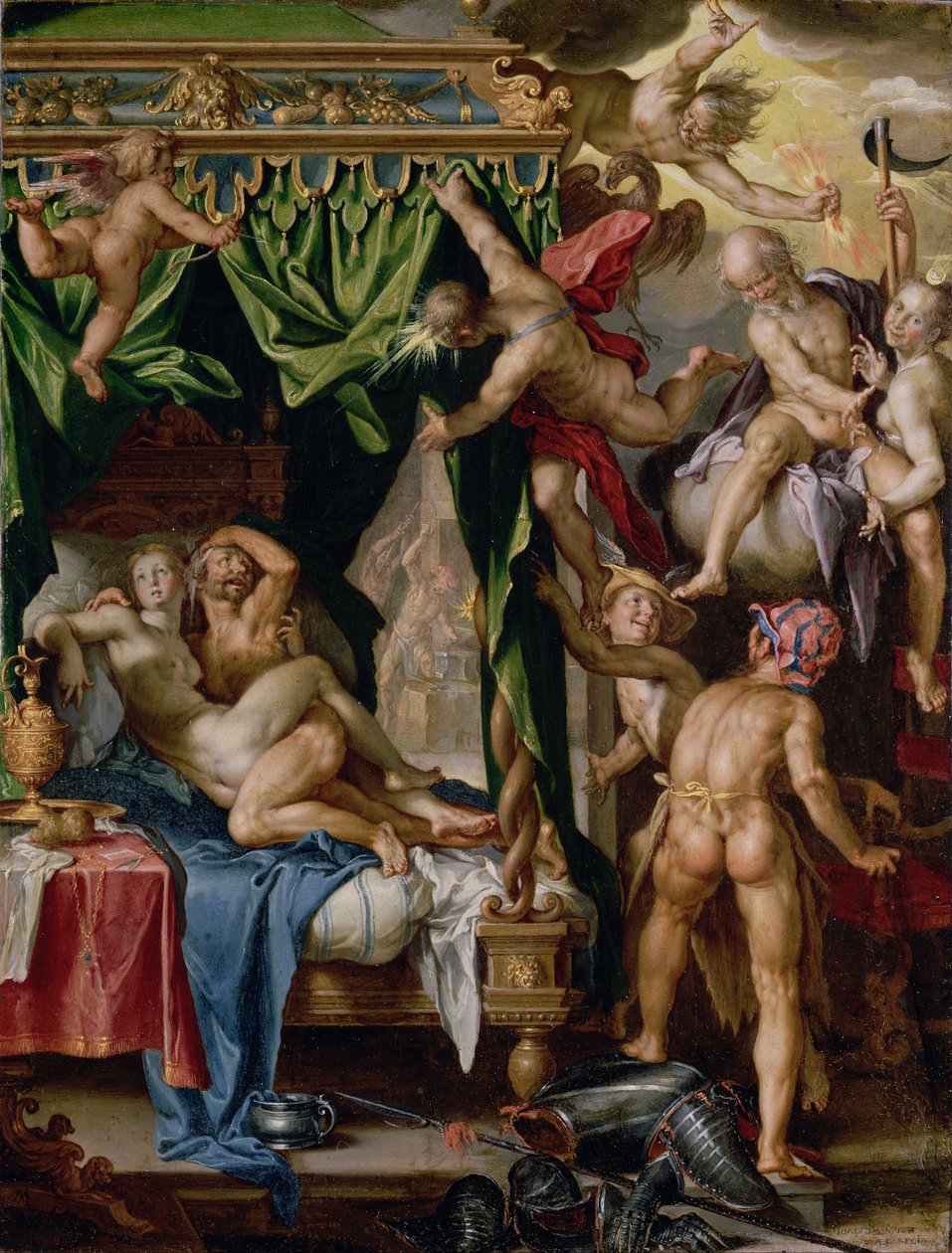 1638 door Joachim Wtewael or Utewael