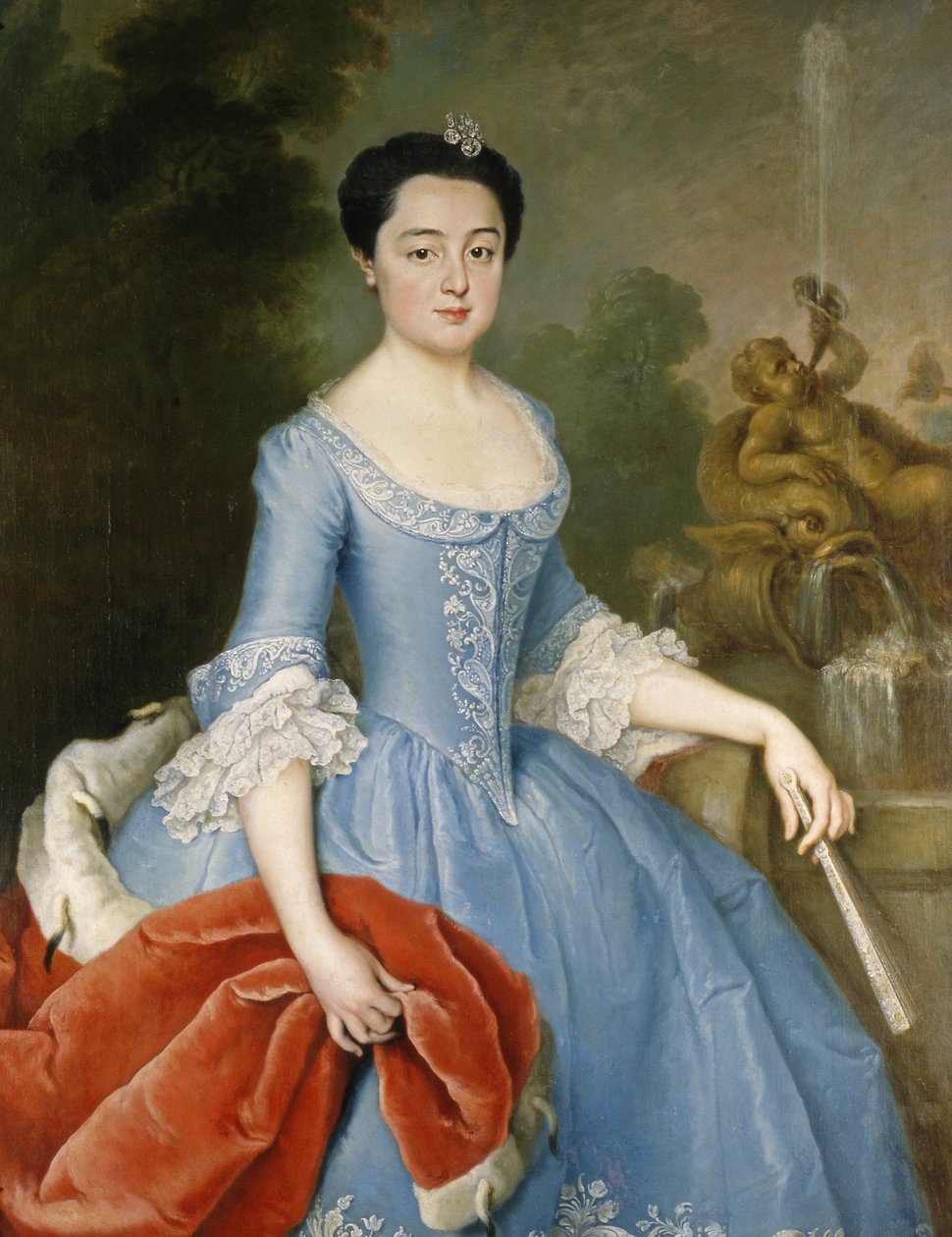 Henriette Amalie of Anhalt-Dessau door Joachim Martin Falbe