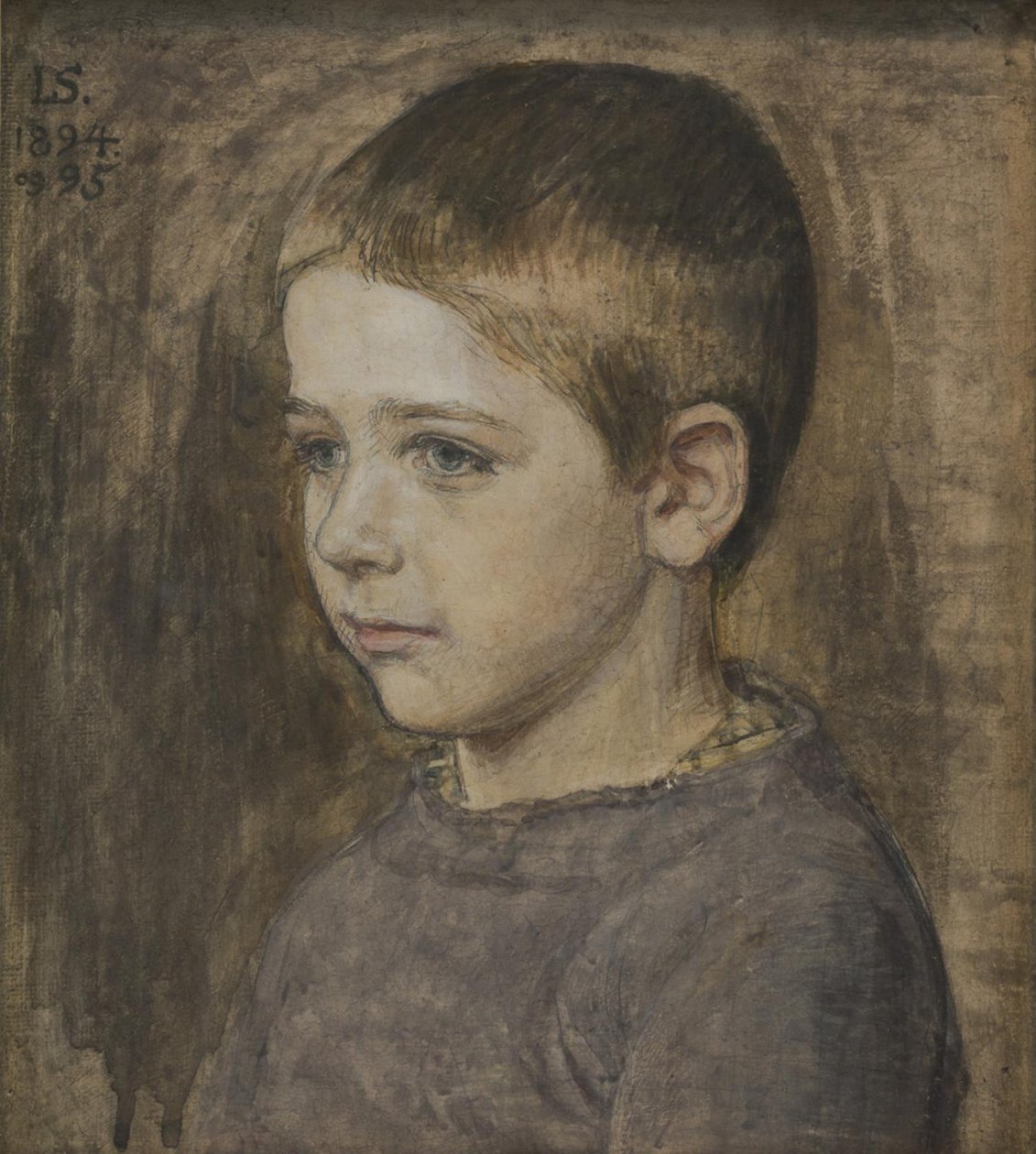 De zoon van de kunstenaar, Peter door Joakim Frederik Skovgaard