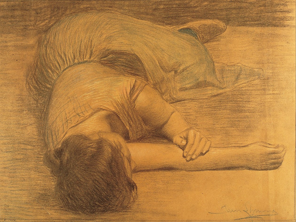 Vrouw Liggend door Joan Llimona