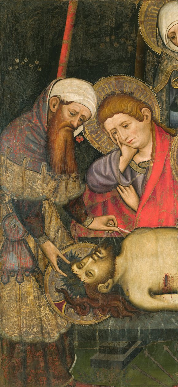 Rouwend over het Dode Lichaam van Christus door Joan or Juan Mates