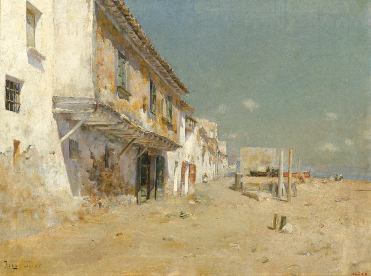 Blanes Strand door Joan Roig i Soler