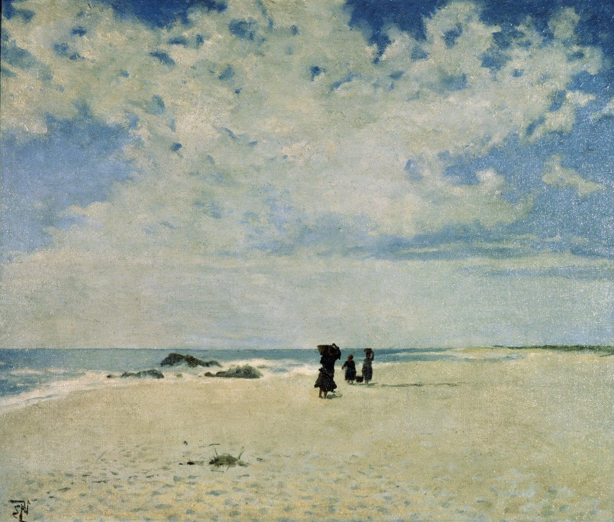 Het Strand door Joan Vaz
