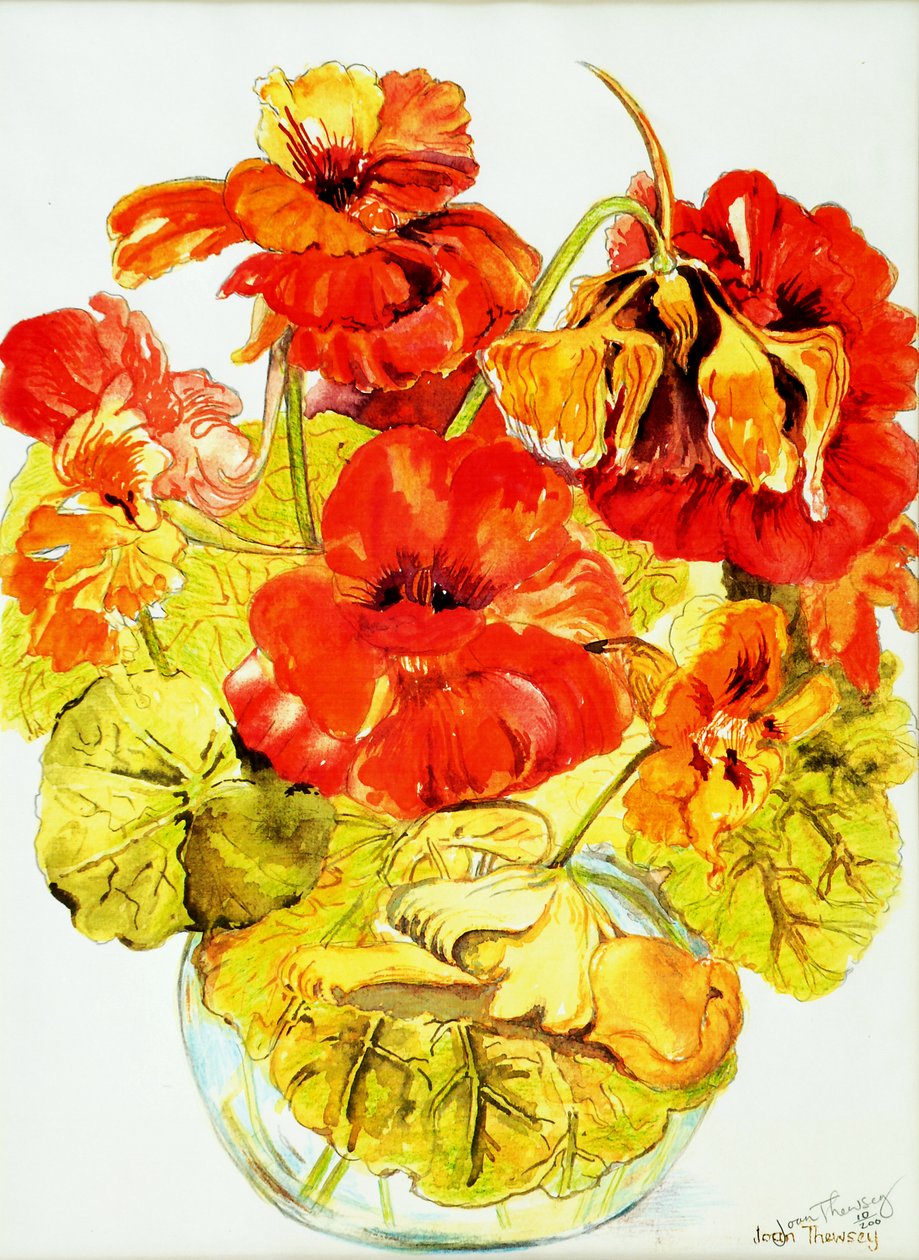 Oost-Indische kers, 2005 door Joan Thewsey