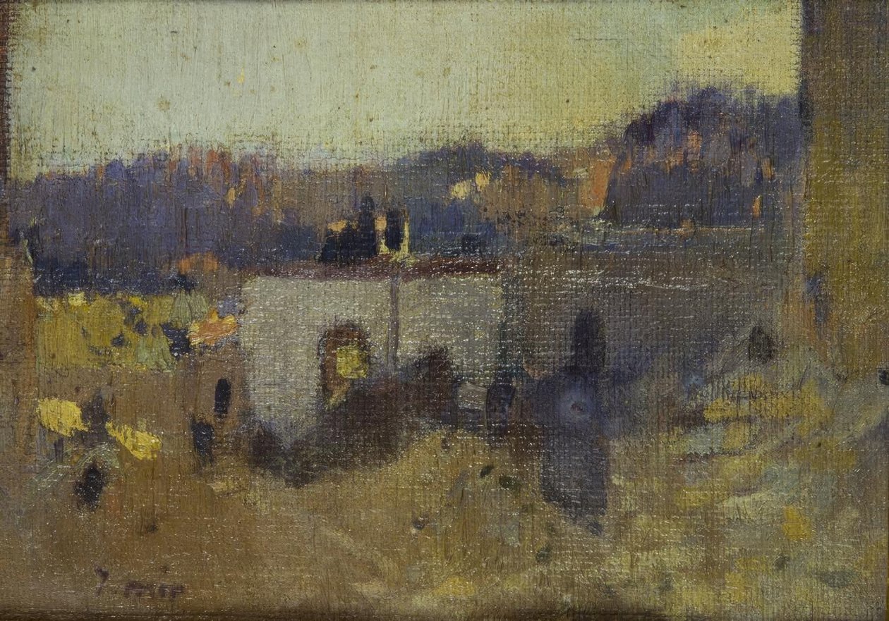 Landschap door Joaquim Mir i Trinxet