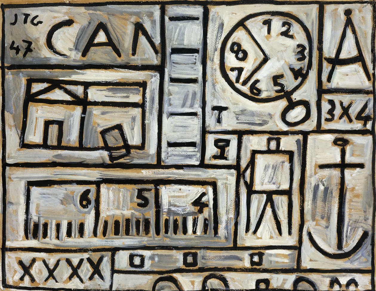 Constructieve kunst; Arte Constructivo door Joaquin Torres Garcia