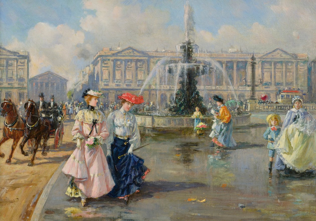 Place de la Concorde door Joaquín Pallarés Allustante
