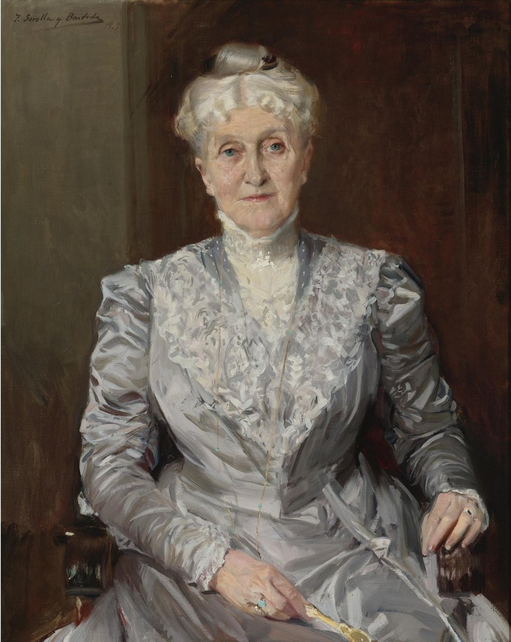 Portret van Emily Perkins door Joaquín Sorolla