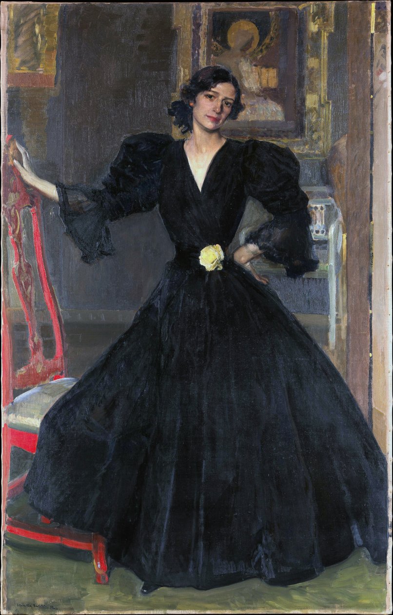 Mevrouw de Sorolla door Joaquín Sorolla