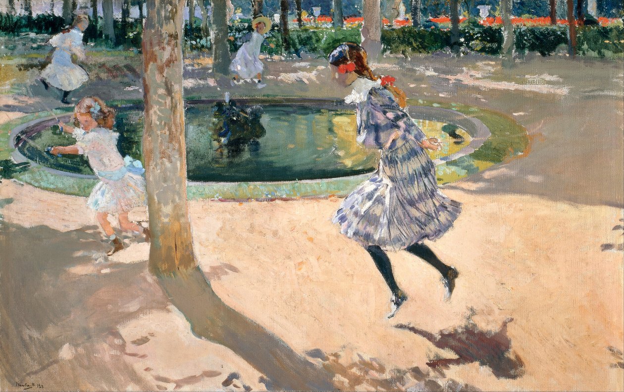 Het Springtouw door Joaquín Sorolla