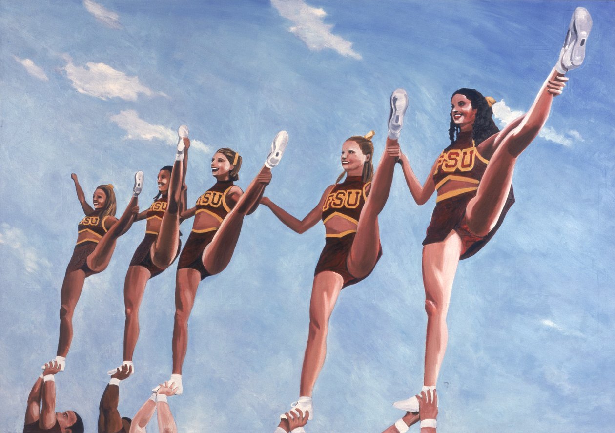 Florida State Cheerleaders, 2002 door Joe Heaps Nelson
