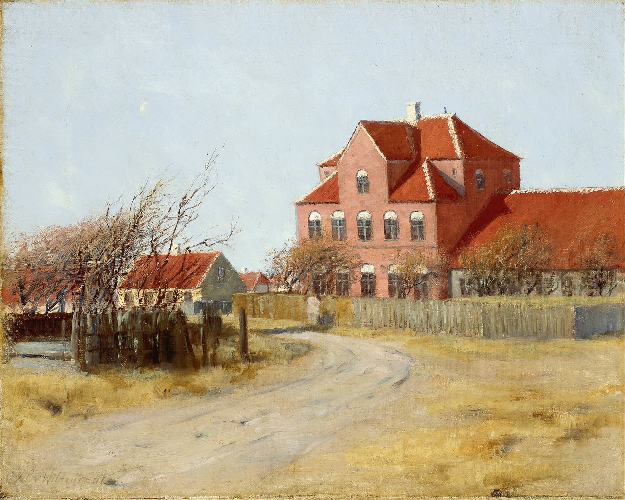 De eerste uitbreiding van architect Ulrik Plesner aan Brøndums Hotel door Johan Peter von Wildenradt