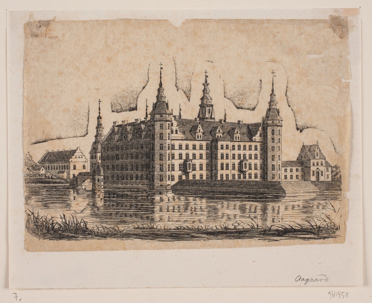 Frederiksborg door Johan Aagaard
