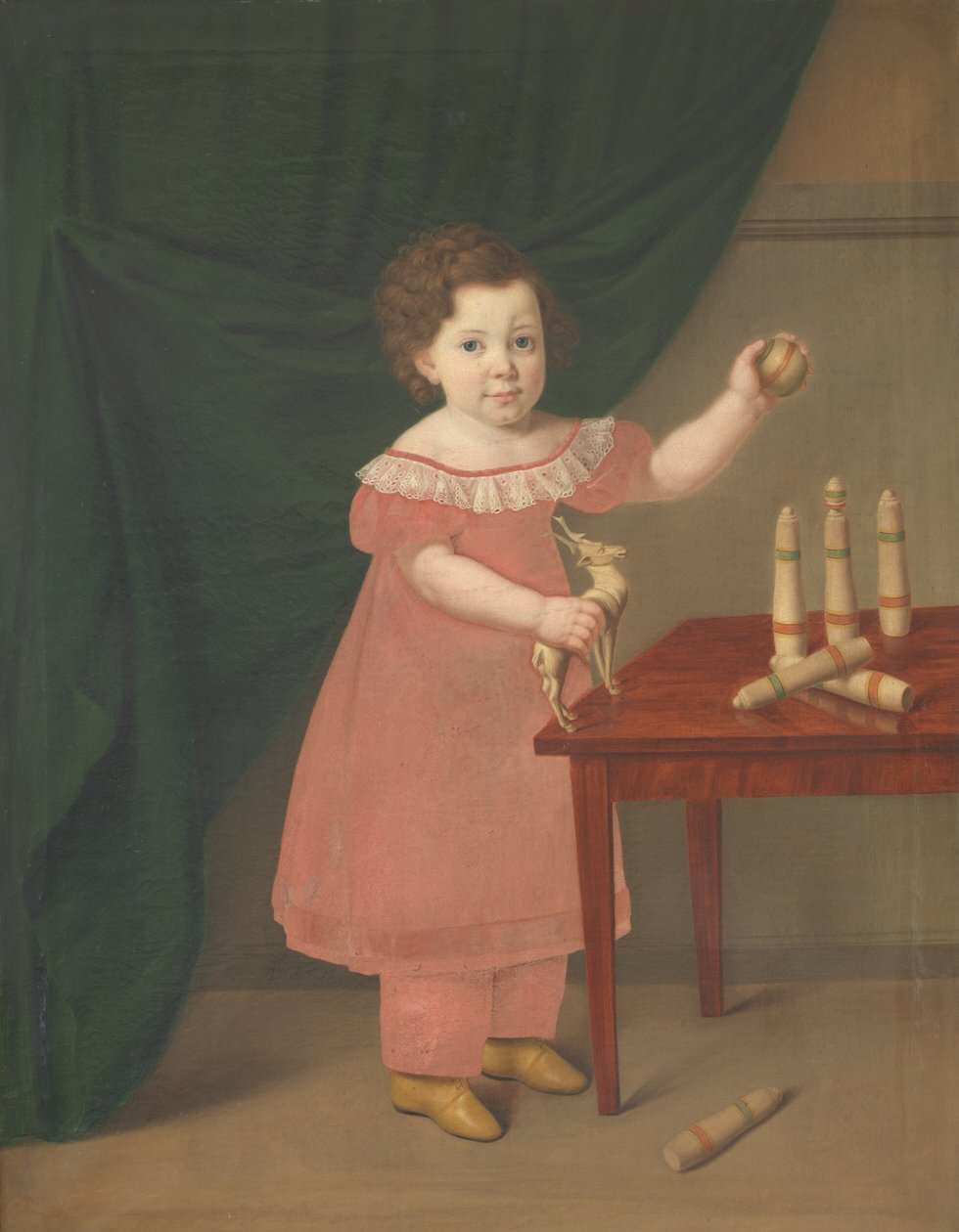 Kinderportret door Johan Anton Bech