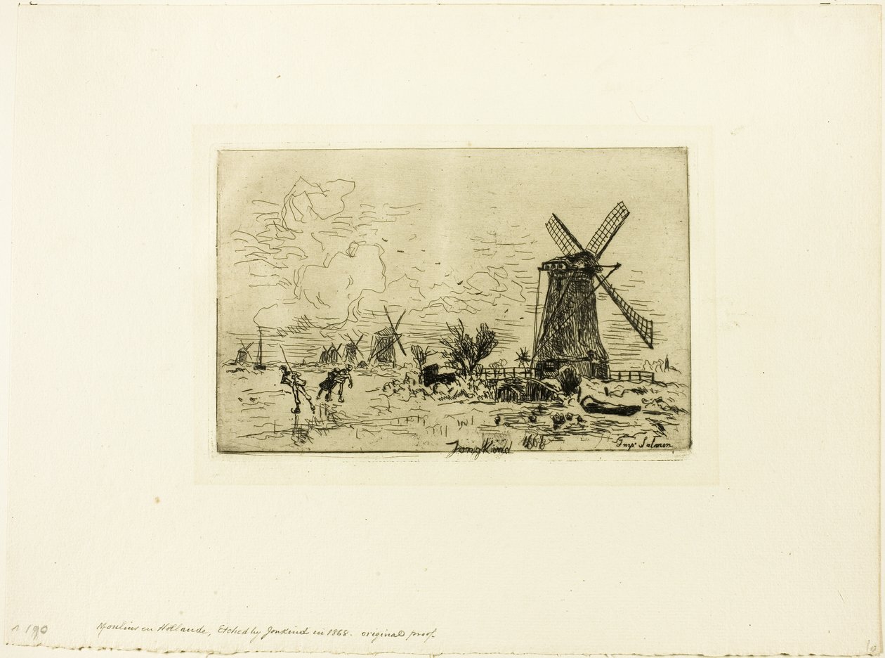 Batavia door Johan Barthold Jongkind