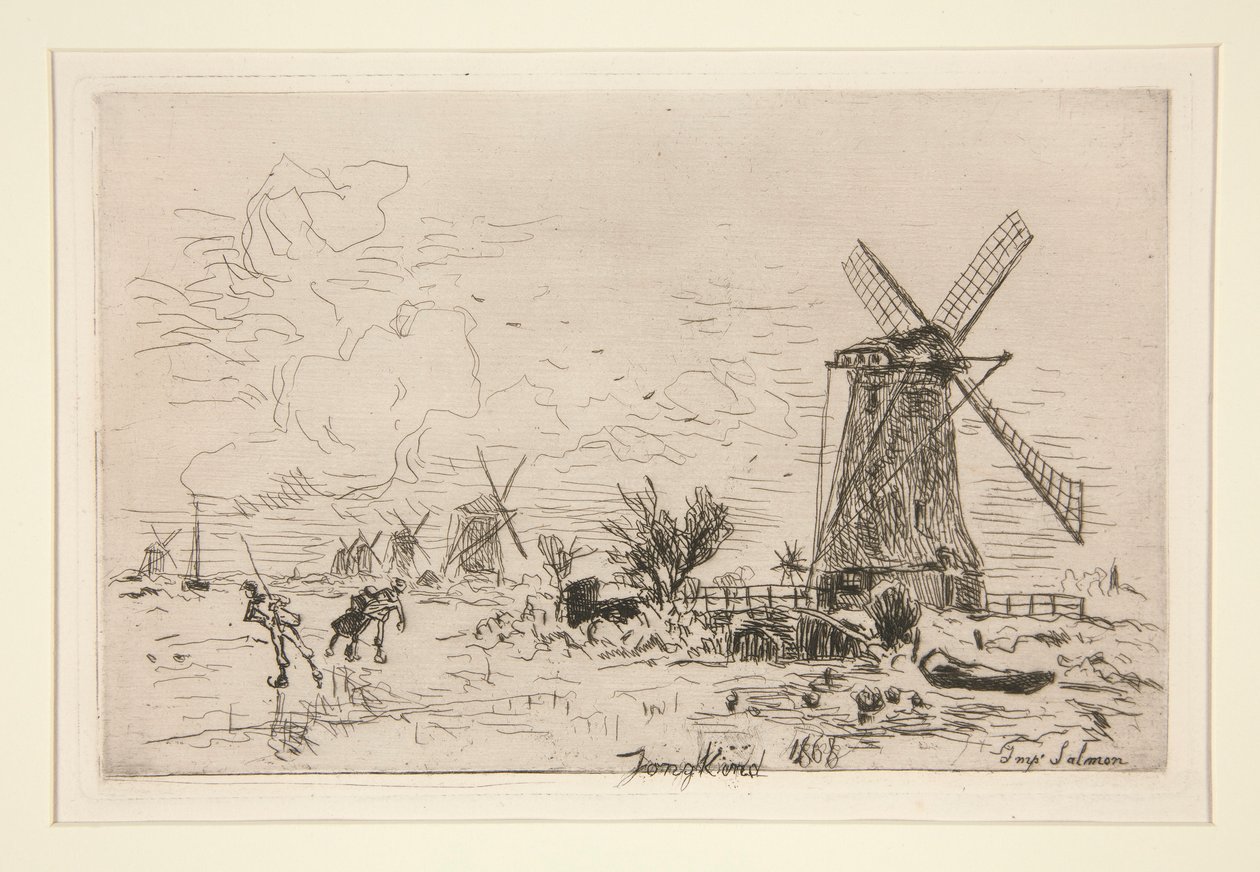 Batavia door Johan Barthold Jongkind
